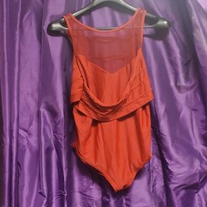 Adore me red baithing suit